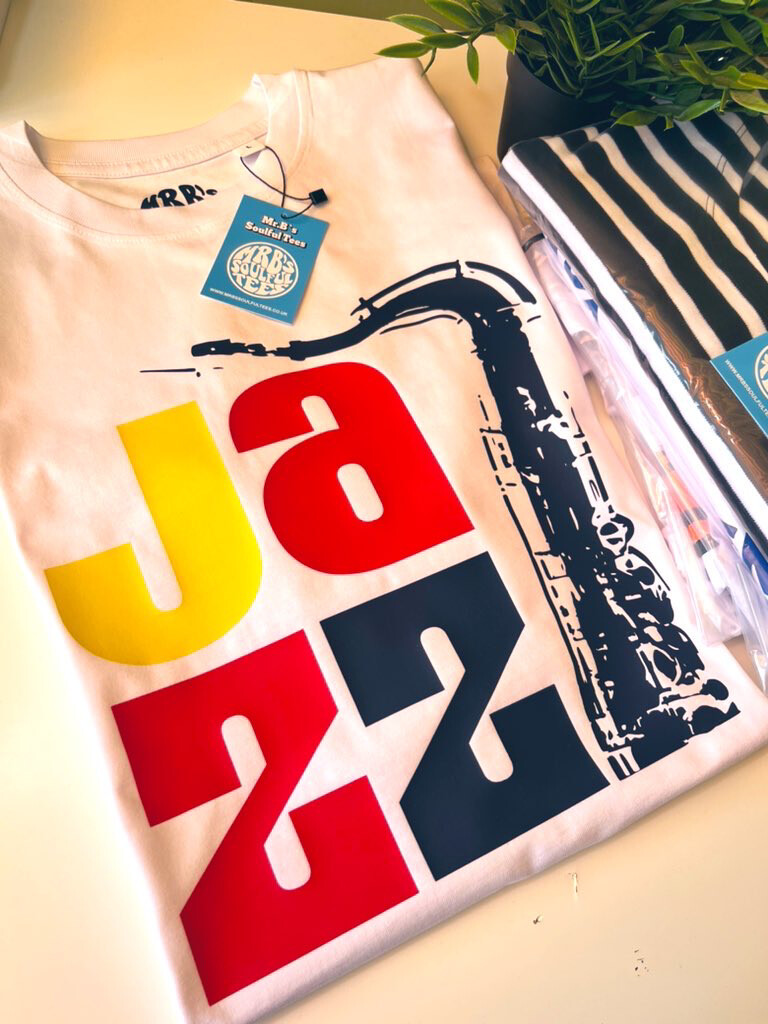 Jazz Organic Cotton T Shirt