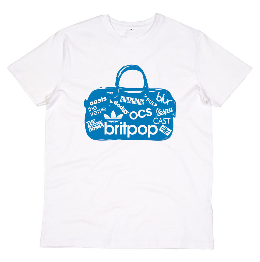 BRITPOP BAG Organic Cotton T Shirt