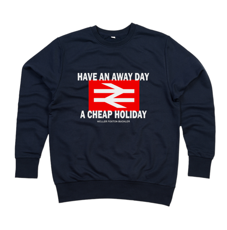 Have an away day organic cotton sweatshirt desined by MR.B`S