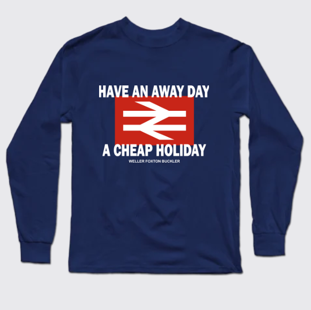HAVE AN AWAY DAY ORGANIC COTTON LONG SLEEVE T SHIRT