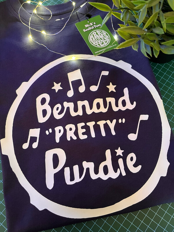 Bernard "Pretty" Purdie Organic Cotton T Shirt