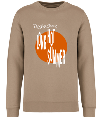 Long Hot Summer Organic cotton Sweatshirt