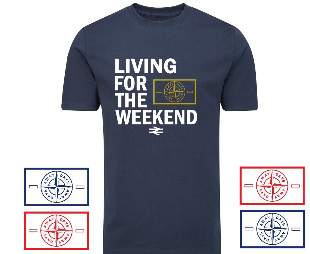 Living for the weekend Organic Cotton T shirt