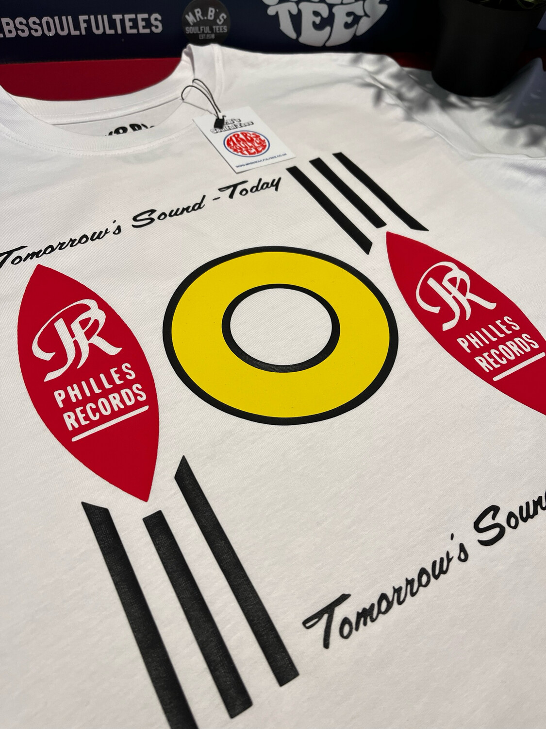 Philles records organic cotton t short