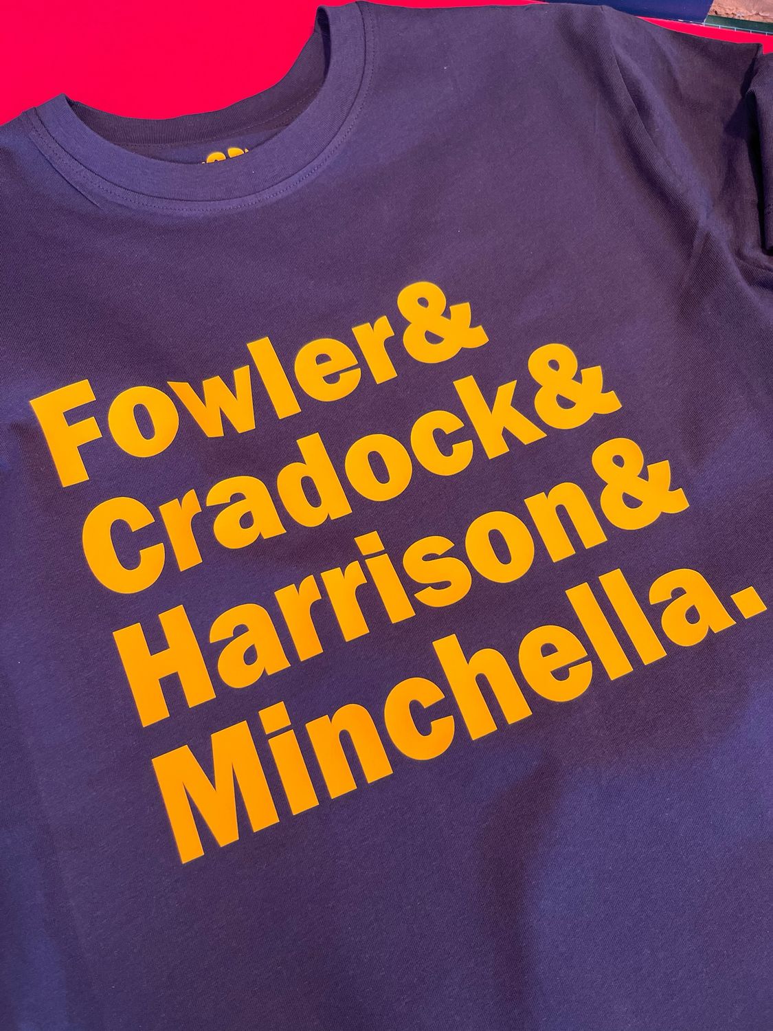 Fowler&Cradock&Harrison&Minchella organic cotton t shirt