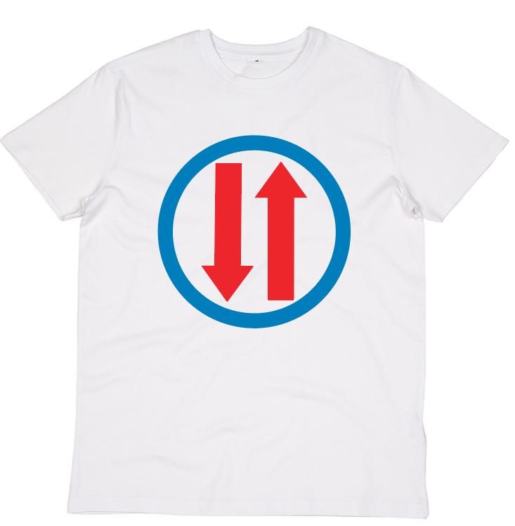 the who pop art arrows organic cotton t shirt