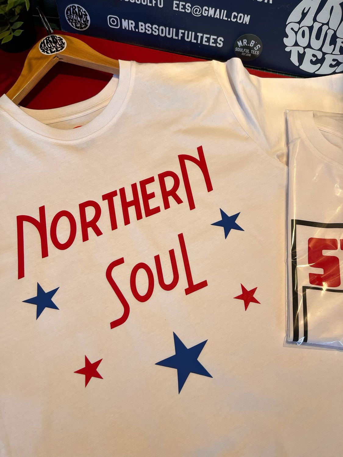 Northern Soul star Organic Cotton T Shirt
