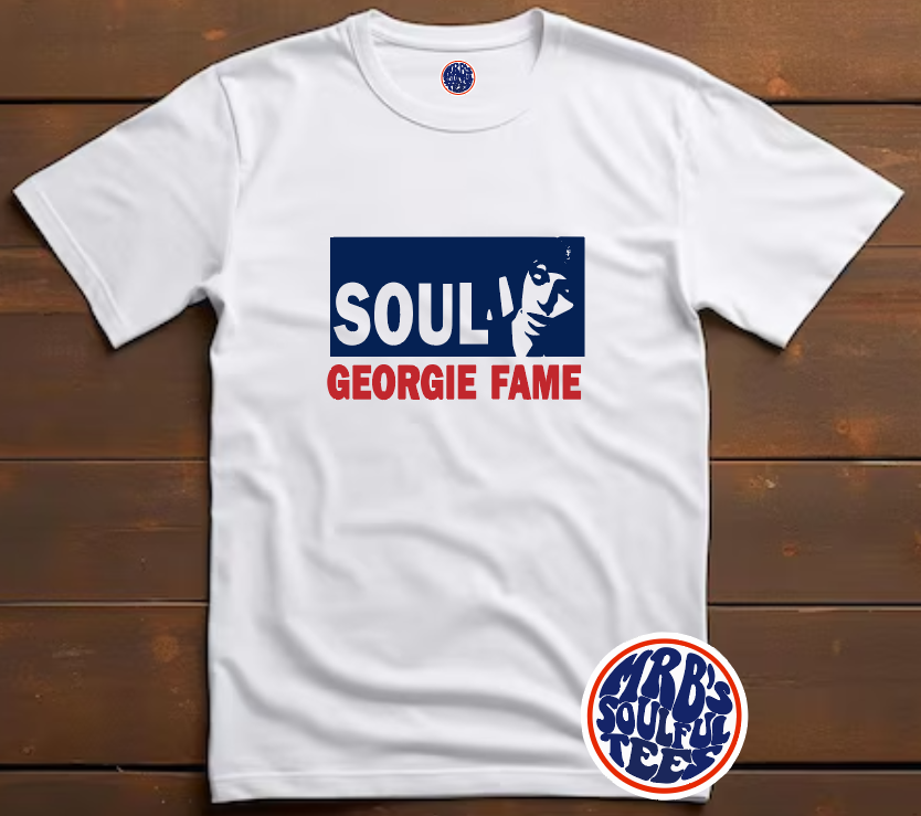 SOUL BY GEORGIE FAME  ORGANIC COTTON T SHIRT