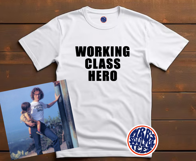 WORKING CLASS HERO organic cotton t shirt