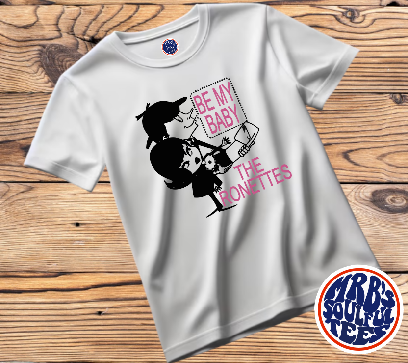 The Ronettes Be My Baby Organic Cotton T Shirt