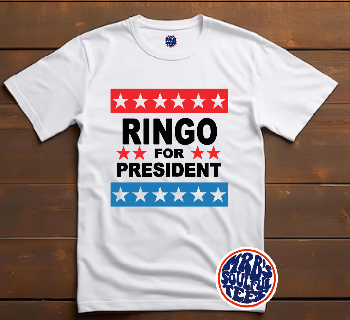 Ringo For President Organic Cotton T Shirt