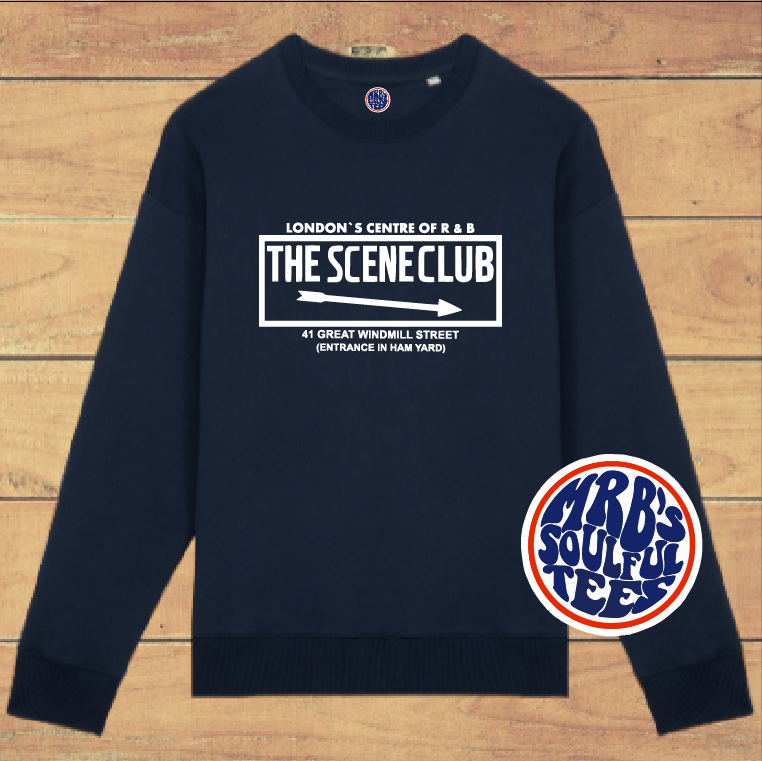 the scene club organic cotton sweatshirt