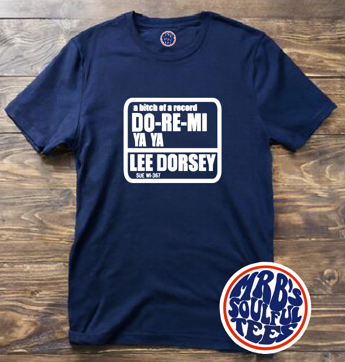 LEE DORSEY YA YA ORGANIC  HEAVY COTTON T SHIRT