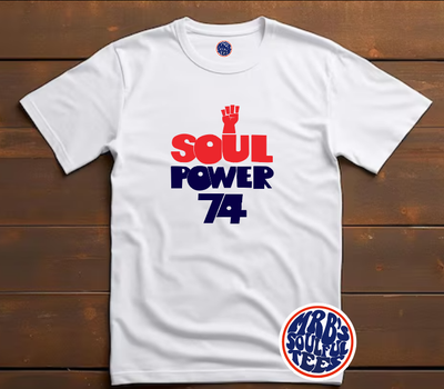 Soul Power 74 Organic Cotton T-Shirt Soul Power 74 Organic Cotton T-Shirt