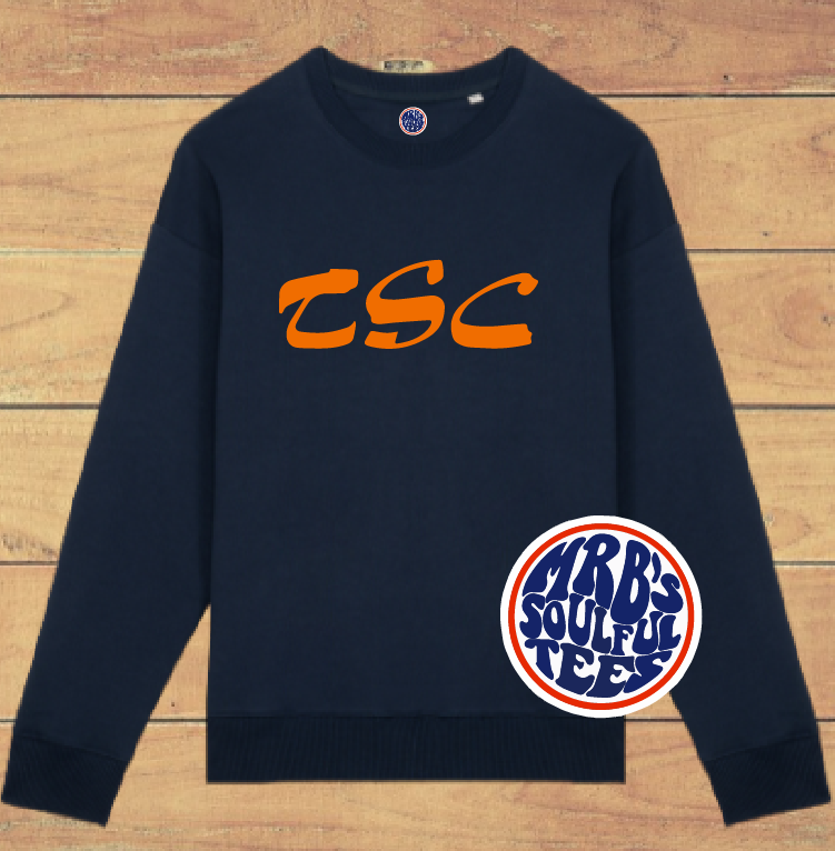 TSC inspired organic cotton sweatshirt