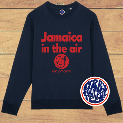 JAMAICA INTHE AIR ORGANIC COTTON SWEATSHIRT