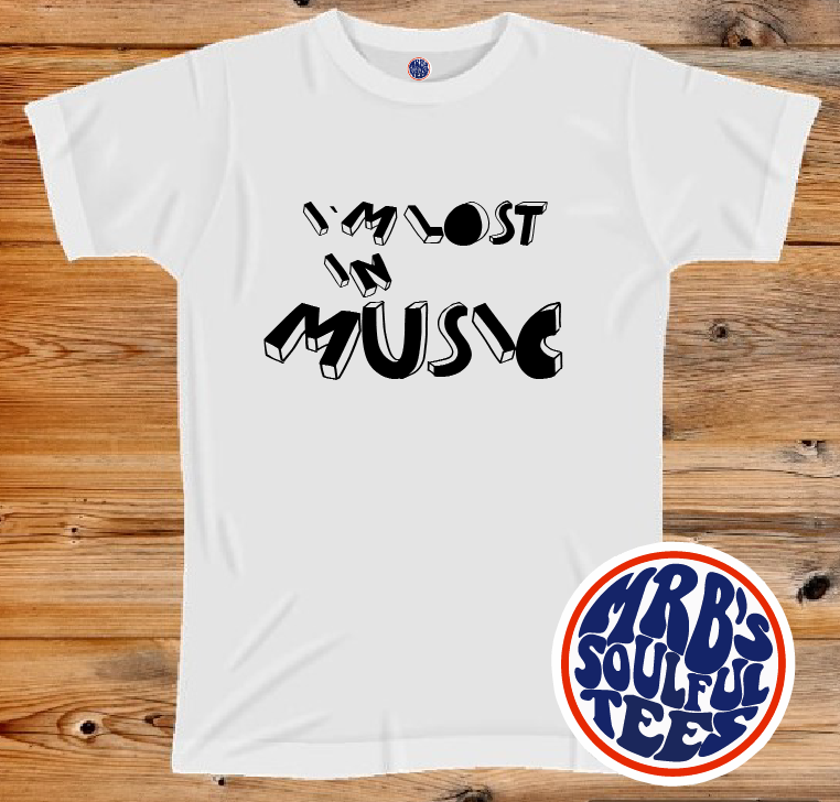 LOST IN MUSIC ORGANIC COTTON  T-Shirt