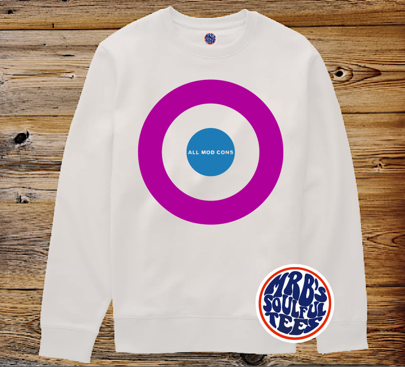 ALL MOD CONS TARGET ORGANIC COTTON SWEATSHIRT