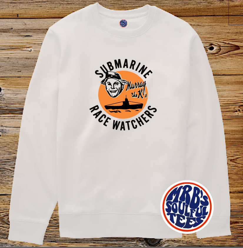 As Worn By George Harrison Submarine Race Watchers Heavy Cotton Organic Sweatshirt