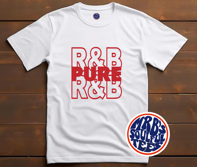 PURE R&B ORGANIC COTTON T SHIRT