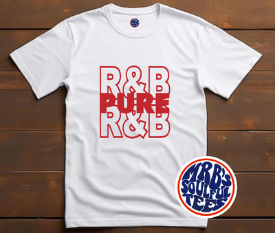 PURE R&B ORGANIC COTTON T SHIRT PURE R&B ORGANIC COTTON T SHIRT