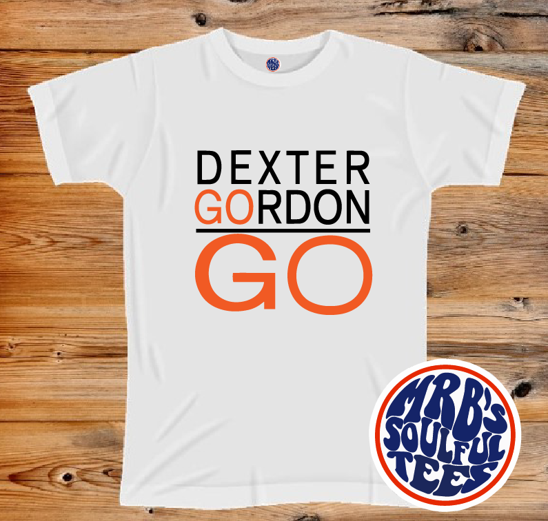 DEXTER GORDON GO ORGANIC COTTON T SHIRT