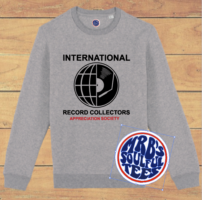 International Record Collectors Organic Cotton Sweatshirt