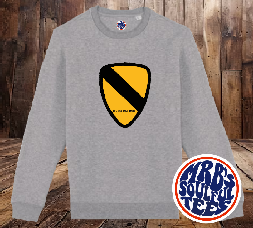 YOU CAN TALK TO ME ORGANIC COTTON SWEATSHIRT