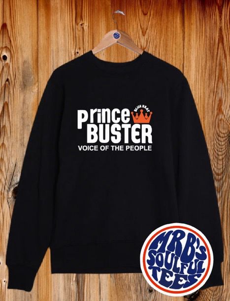 PRINCE BUSTER ORGANIC COTTON SWEATSHIRT