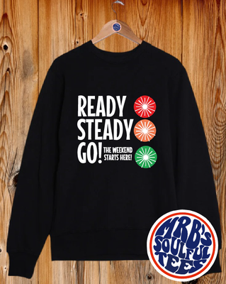 READY STEADY GO ORGANIC COTTON SWEATSHIRT