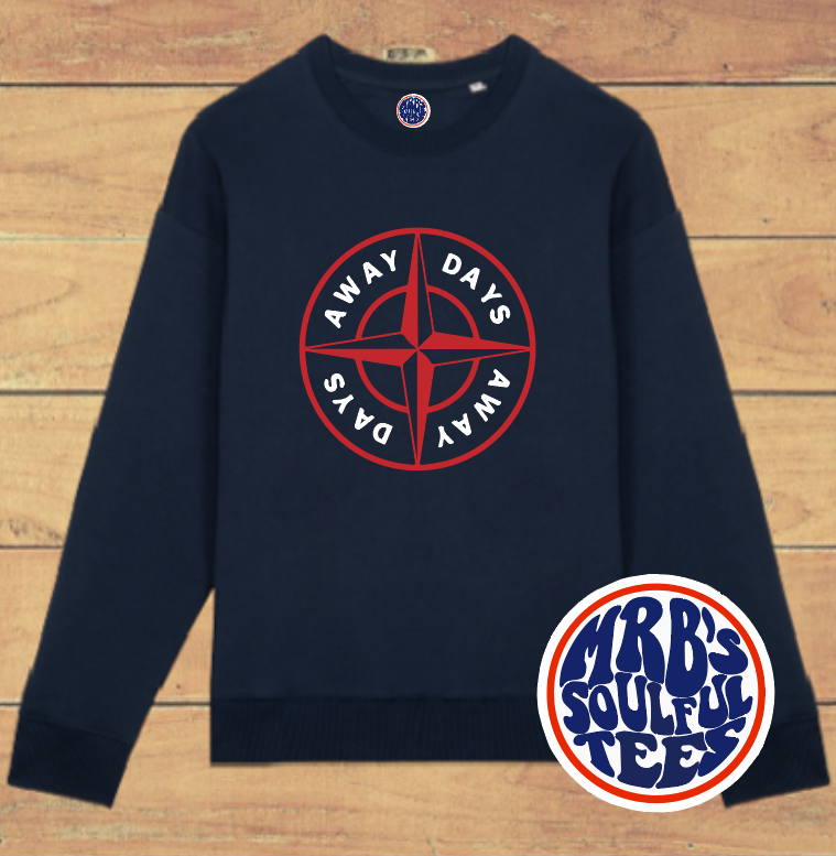 Away Days Organic cotton sweatshirt