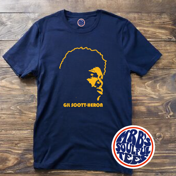 GIL SCOTT HERON ORGANIC COTTON T SHIRT
