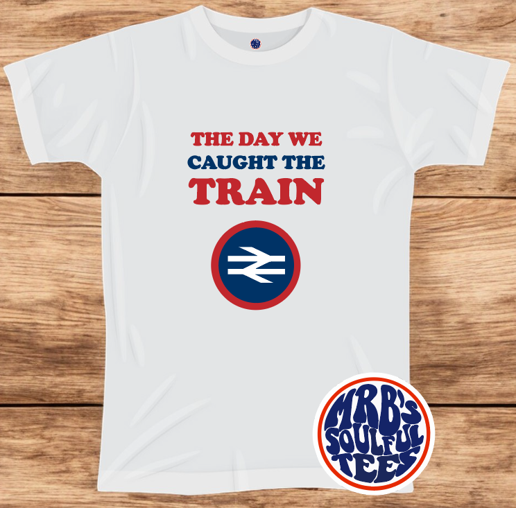 The Day We Caught The Train Organic Cotton T shirt