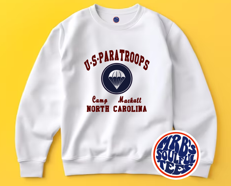 US PARATROOPS ORGANIC COTTON SWEATSHIRT