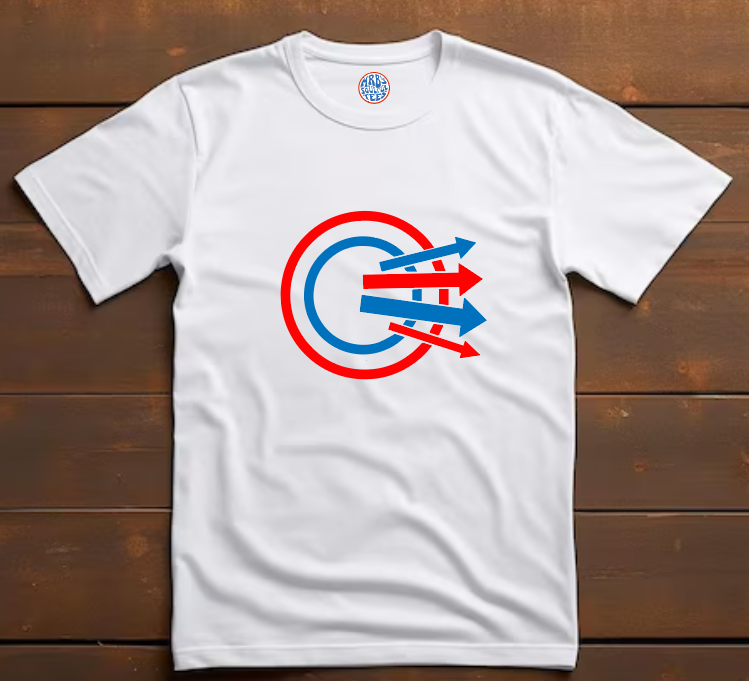 Circle/arrow Organic Cotton T-Shirt