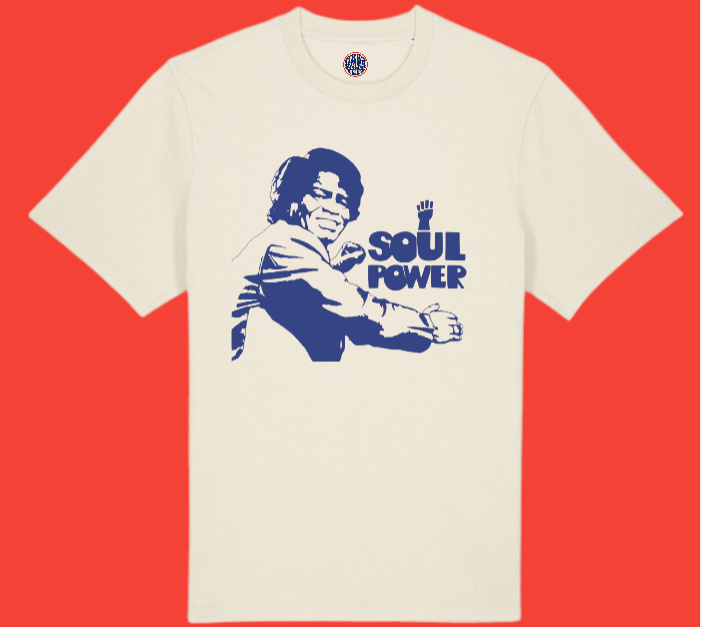James Brown Soul Power Organic Cotton T-Shirt