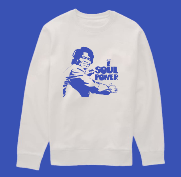 James brown Soul Power organic cotton Sweatshirt