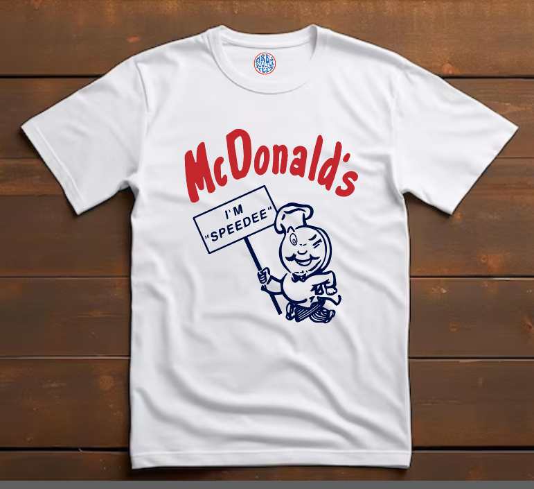McDonald's original mascot 1950s Organic Cotton T shirt