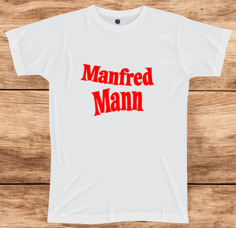 MANFRED MAN ORGANIC COTTON T SHIRT