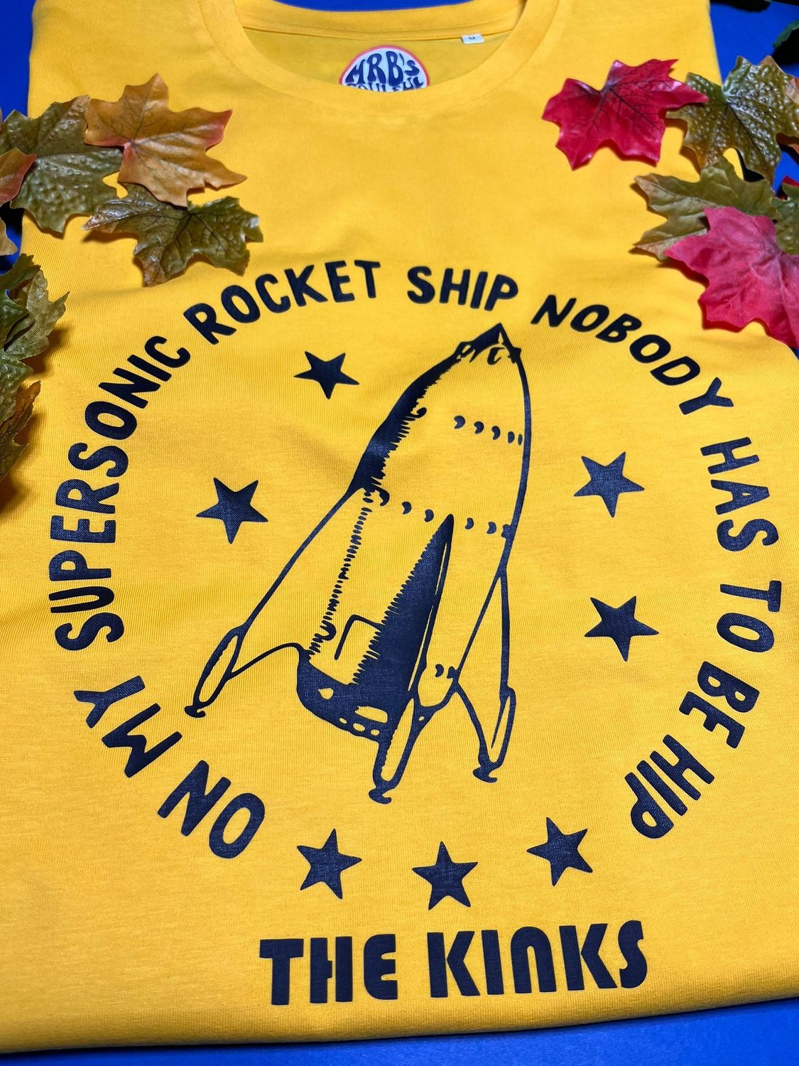 SUPERSONIC ROCKET SHIP ORGANIC COTTON T SHIRT