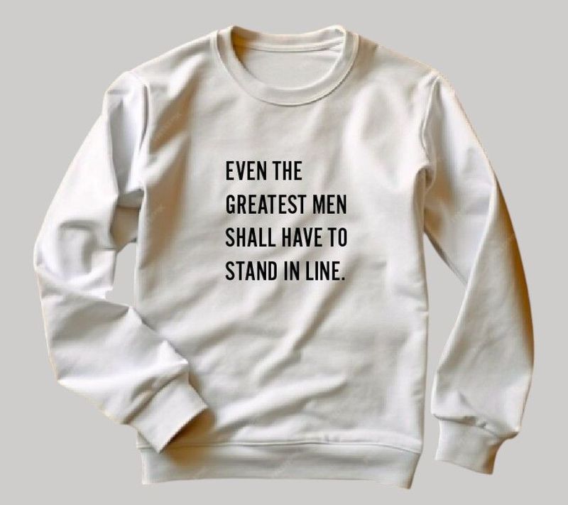 Ian Brown inspired Greatest men organic cotton sweatshirt