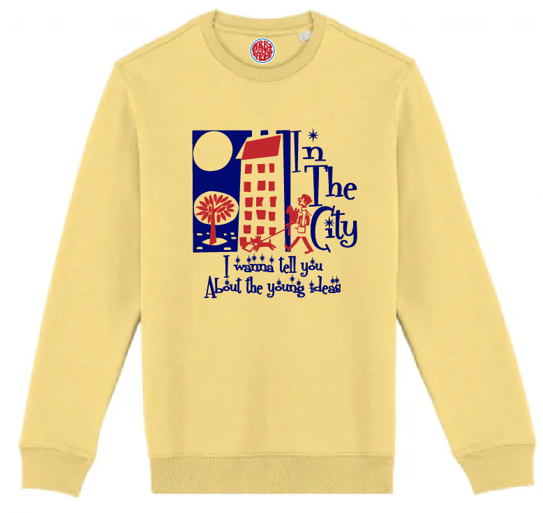 IN THE CITY ORGANIC COTTON SWEATSHIRT