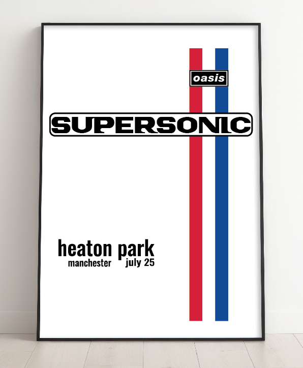 SUPERSONIC A3 PRINT