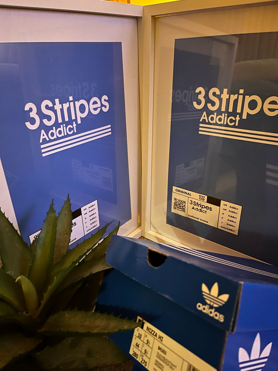 3 Stripes Addict A3 Print