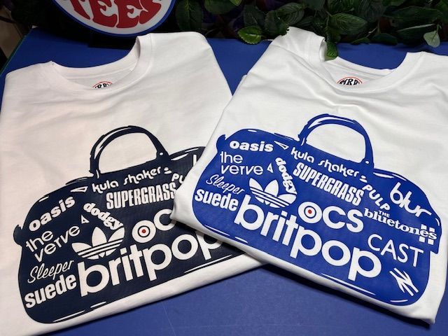 BRITPOP BAG Organic Cotton T Shirt