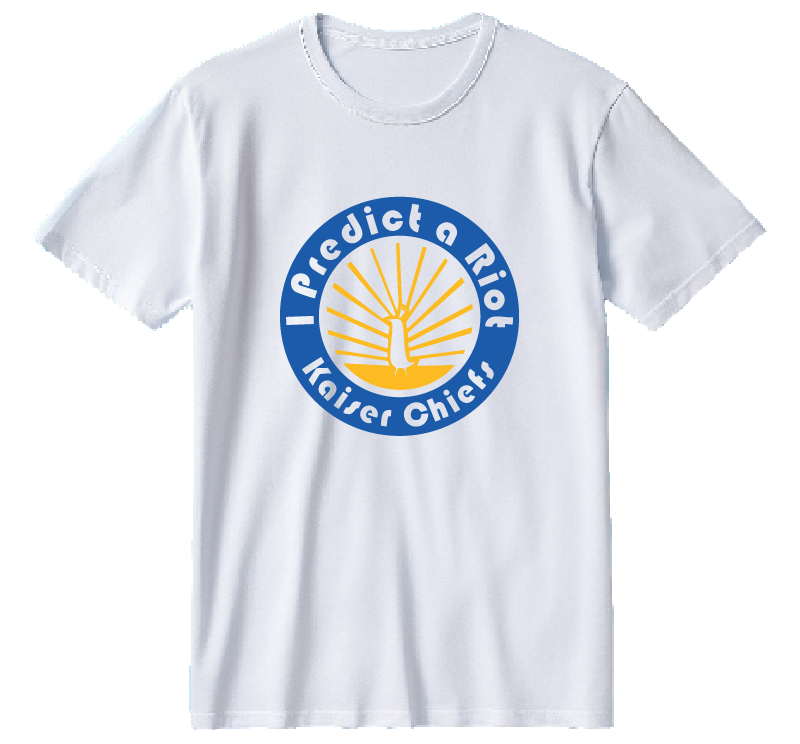 I predict a riot  Kaiser Chiefs Organic Cotton T shirt