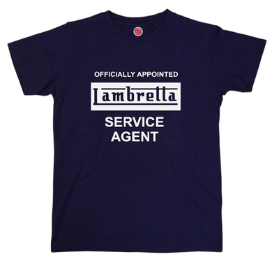 Lambretta service agent Organic cotton T Shirt