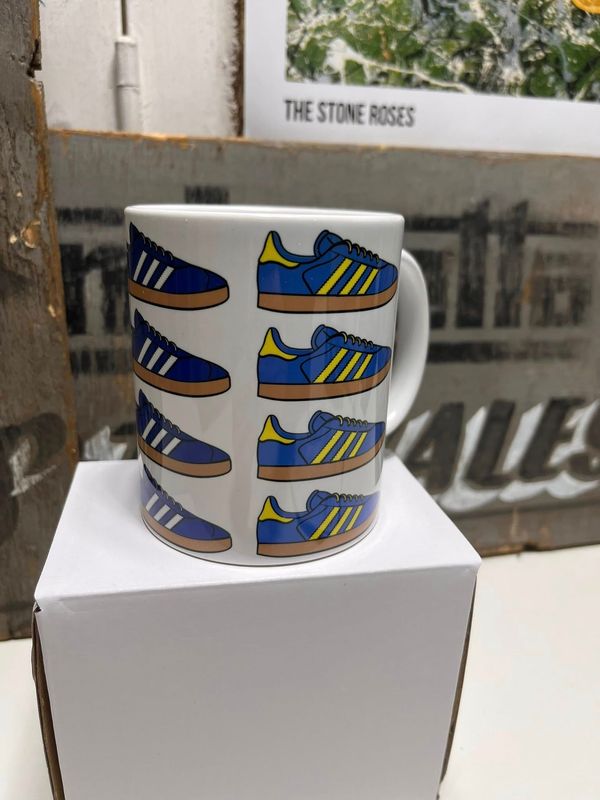 Adi Trainers White Mug