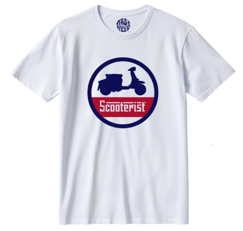 SCOOTERIST ORGANIC COTTON T SHIRT