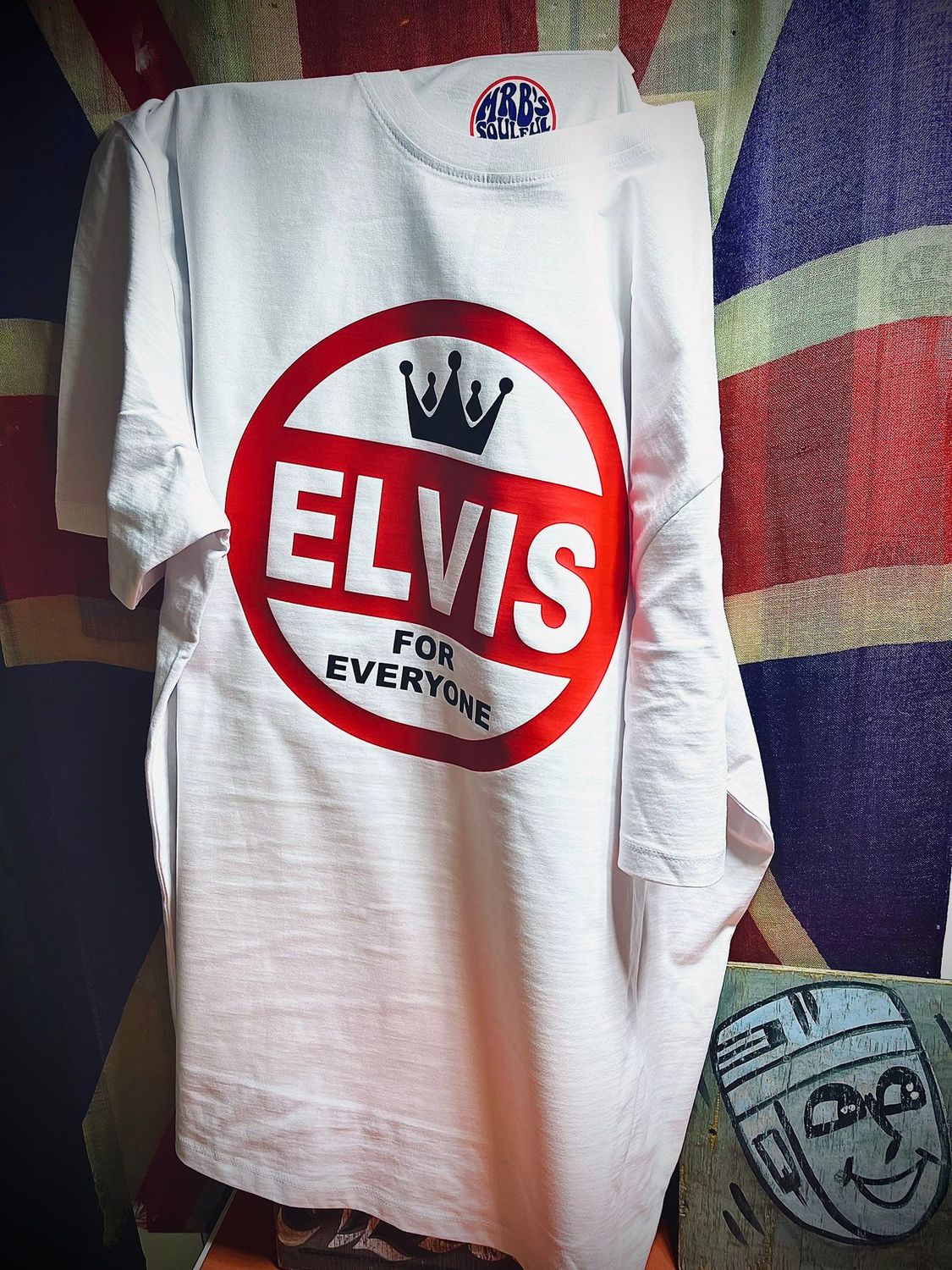 Elvis For Everyone  Organic Heavy Cotton T Shirt